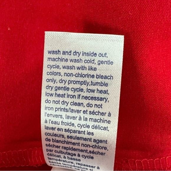 Tommy Hilfiger Men’s Pullover Shirts Sz Medium Color Red Short Sleeves $39.50 - Picture 6 of 11